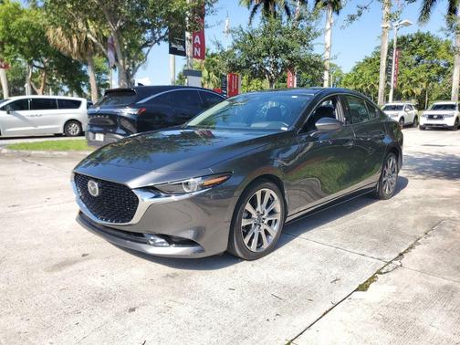 Machine Gray Metallic 2022 Mazda Mazda3 AWD w/Premium Package