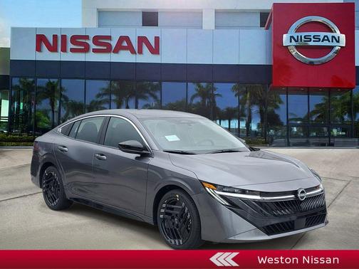 Gun Metallic 2026 Nissan Sentra SR