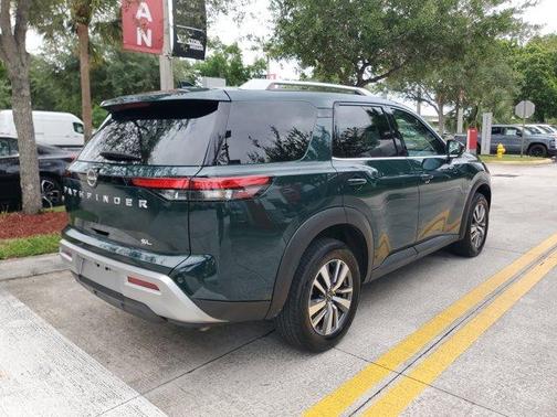 Obsidian Green 2025 Nissan Pathfinder SL