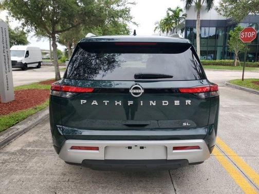 Obsidian Green 2025 Nissan Pathfinder SL