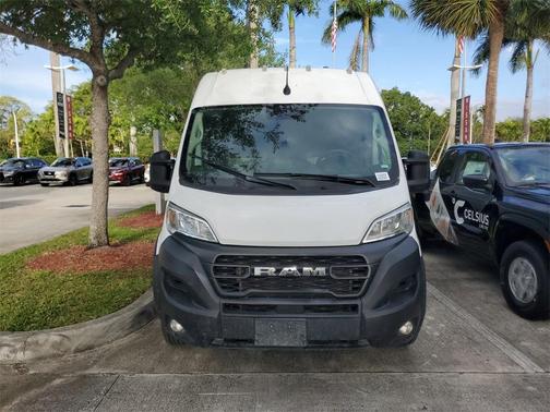 Bright White Clearcoat 2025 RAM ProMaster 3500 High Roof
