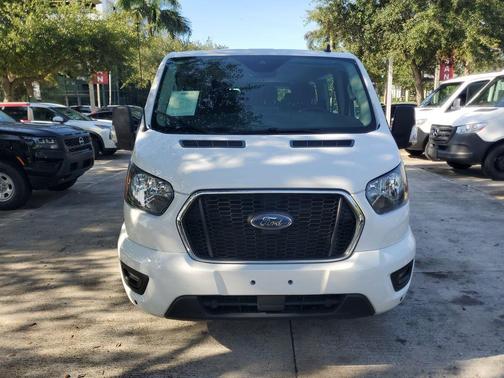 Oxford White 2024 Ford Transit-350 XLT