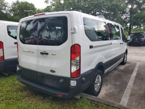 Oxford White 2024 Ford Transit-350 XLT