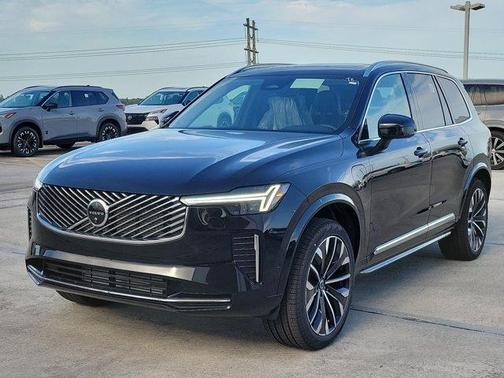 Onyx Black Metallic 2026 Volvo XC90 Plug-In Hybrid T8 Plus 7-Seater