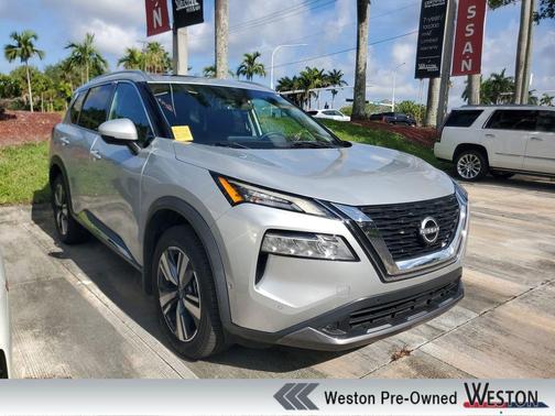 Brilliant Silver Metallic 2022 Nissan Rogue SL