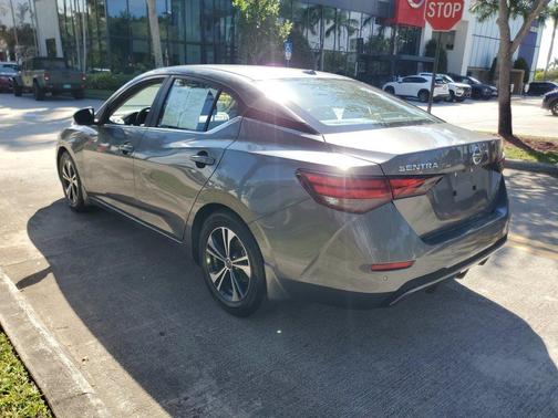 Gun Metallic 2021 Nissan Sentra SV