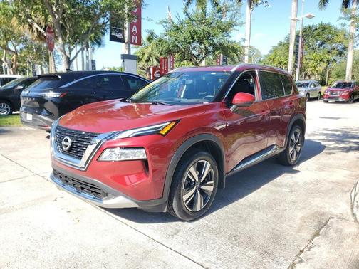 Scarlet Ember 2023 Nissan Rogue Platinum