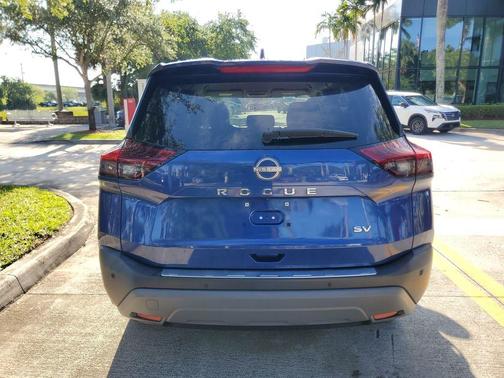Caspian Blue 2022 Nissan Rogue SV