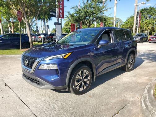 Caspian Blue 2022 Nissan Rogue SV