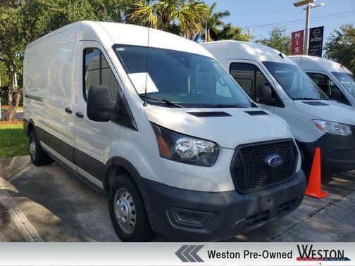 Oxford White 2023 Ford Transit-250 Base