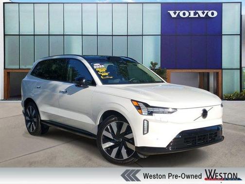 White 2025 Volvo EX90 Twin Motor Ultra