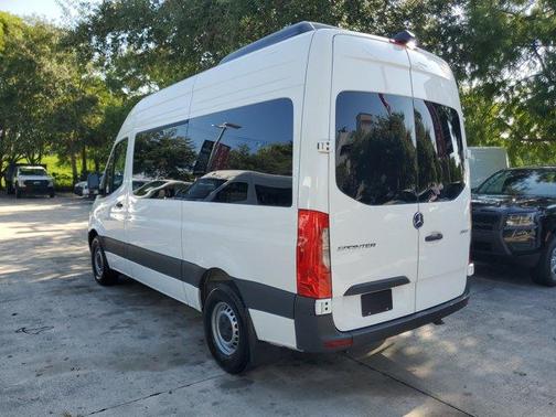 White 2025 Mercedes-Benz Sprinter 2500 144 WB Standard Roof Passenger