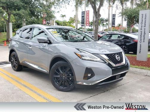 Boulder Gray Metallic 2024 Nissan Murano Platinum