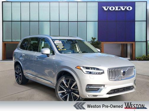 Silver 2023 Volvo XC90 B5 Plus