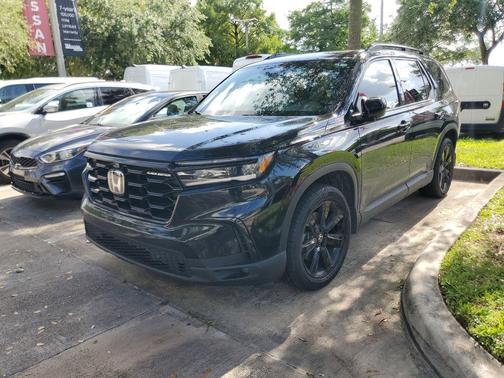 Crystal Black Pearl 2025 Honda Pilot Black Edition
