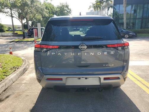 Boulder Gray Metallic 2025 Nissan Pathfinder Platinum