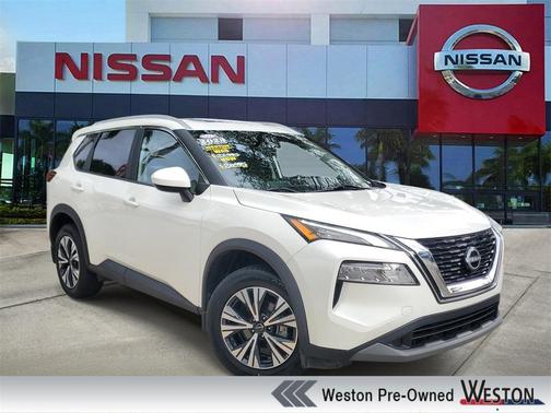 White 2023 Nissan Rogue SV