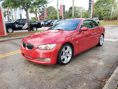 Red 2007 BMW 335 i