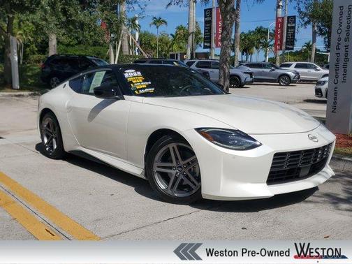 White 2025 Nissan Z Sport