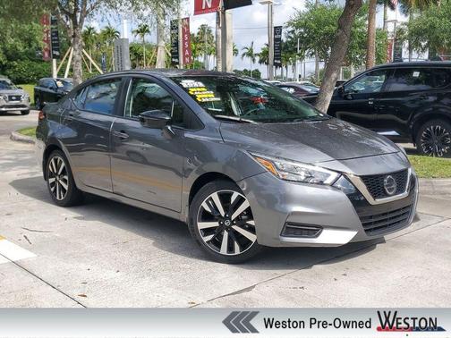 Gun Metallic 2022 Nissan Versa 1.6 SR