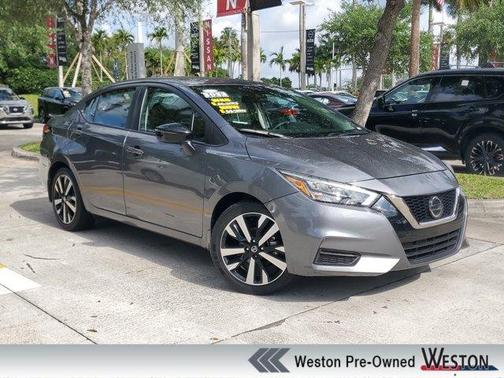 Gun Metallic 2022 Nissan Versa 1.6 SR
