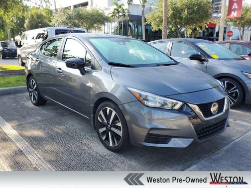 Gun Metallic 2022 Nissan Versa 1.6 SR