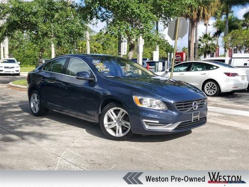 Caspian Blue Metallic 2014 Volvo S60 T5