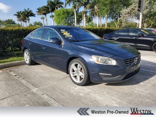 Caspian Blue Metallic 2014 Volvo S60 T5