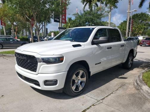Bright White Clearcoat 2025 RAM 1500 Tradesman