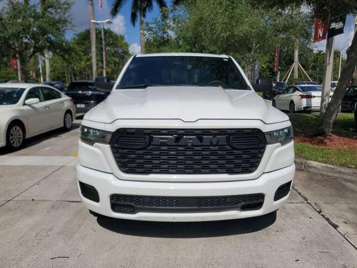 Bright White Clearcoat 2025 RAM 1500 Tradesman