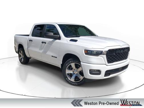 Bright White Clearcoat 2025 RAM 1500 Tradesman