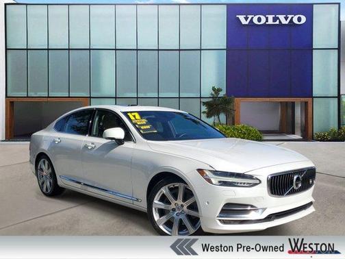 Ice White 2017 Volvo S90 T6 Inscription