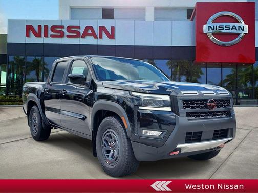 Black 2026 Nissan Frontier PRO-X