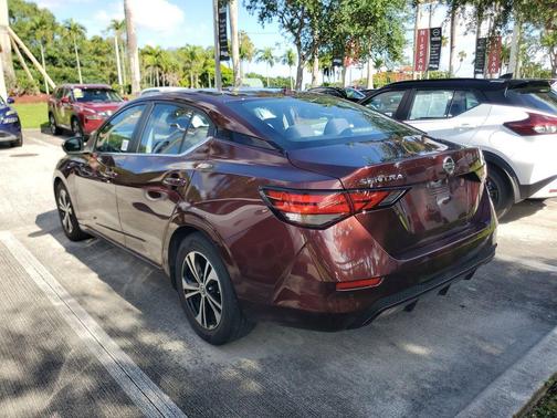 Rosewood Metallic 2023 Nissan Sentra SV