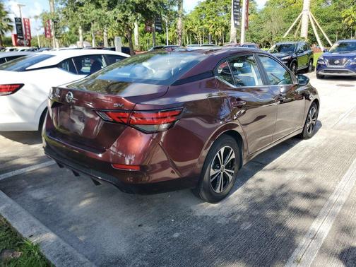 Rosewood Metallic 2023 Nissan Sentra SV