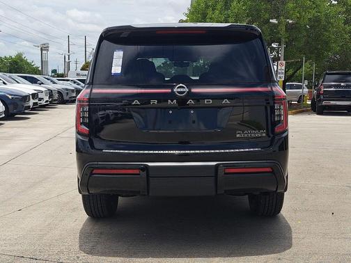 Black 2026 Nissan Armada PLRES