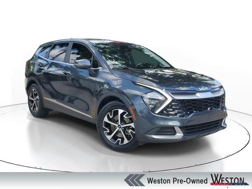 Gravity Gray 2023 Kia Sportage EX