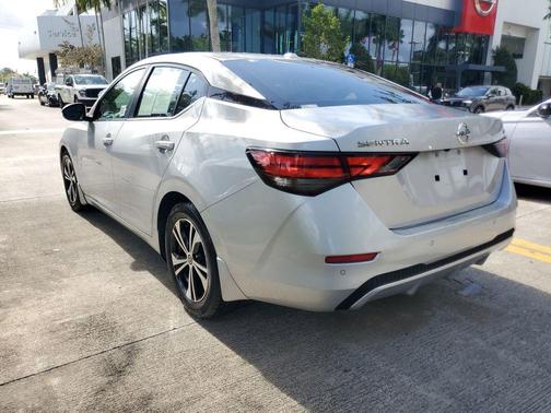 Brilliant Silver Metallic 2020 Nissan Sentra SV