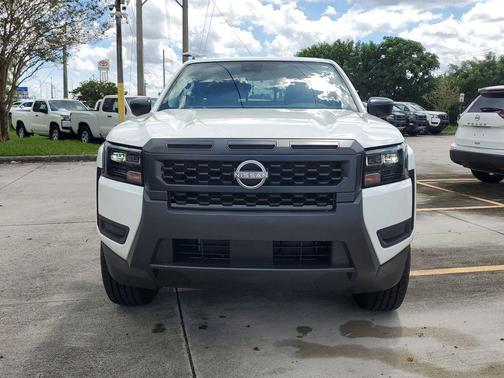 Glacier White 2026 Nissan Frontier S