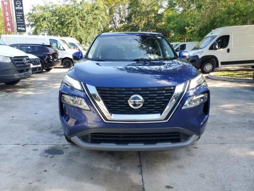 Caspian Blue 2021 Nissan Rogue SV