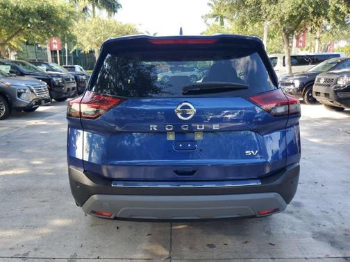 Caspian Blue 2021 Nissan Rogue SV