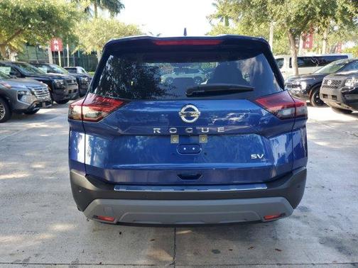 Caspian Blue 2021 Nissan Rogue SV