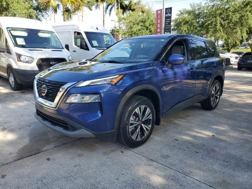 Caspian Blue 2021 Nissan Rogue SV