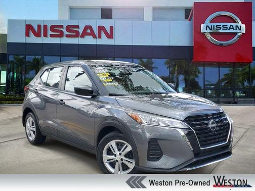 Gun Metallic 2023 Nissan Kicks S