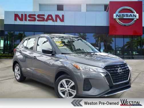 Gun Metallic 2023 Nissan Kicks S