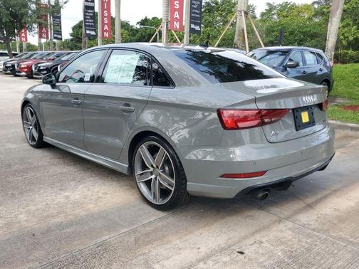 Quantum Gray 2020 Audi A3 2.0T S line Premium Plus