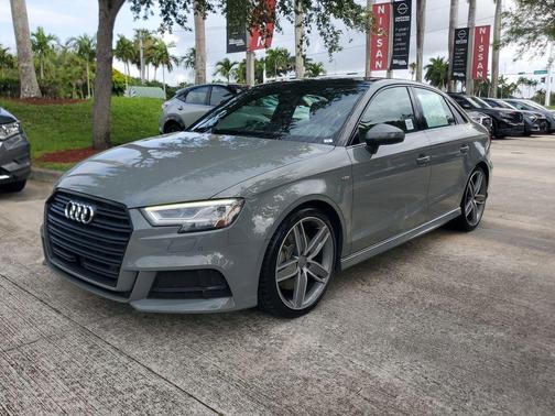 Quantum Gray 2020 Audi A3 2.0T S line Premium Plus