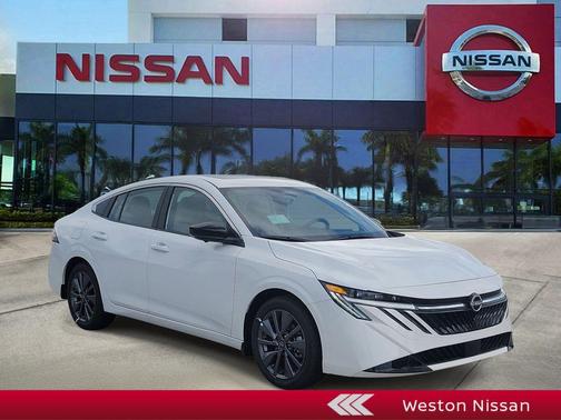 Aspen White 2026 Nissan Sentra SL