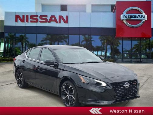 Black 2026 Nissan Altima 2.5 SR