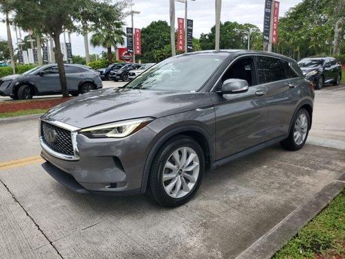 Graphite Shadow 2019 INFINITI QX50 Pure